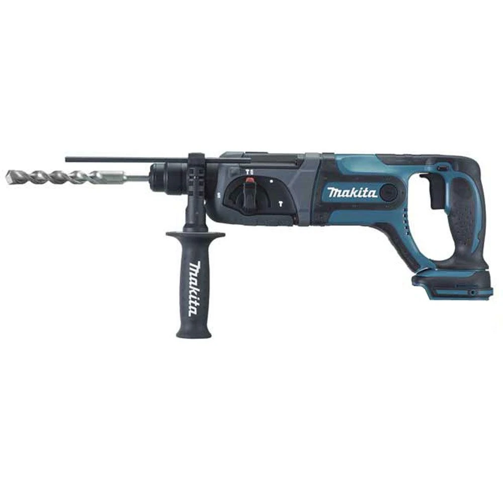 Makita DHR241RMJ 18V Li-Ion Accu SDS-plus Combihamer Set (2x 4.0Ah Accu) In Mbox - 2J 4 Makita DHR241RMJ 18V Li-Ion Accu SDS-plus Combihamer Set (2x 4.0Ah Accu) In Mbox - 2J - Afbeelding 2
