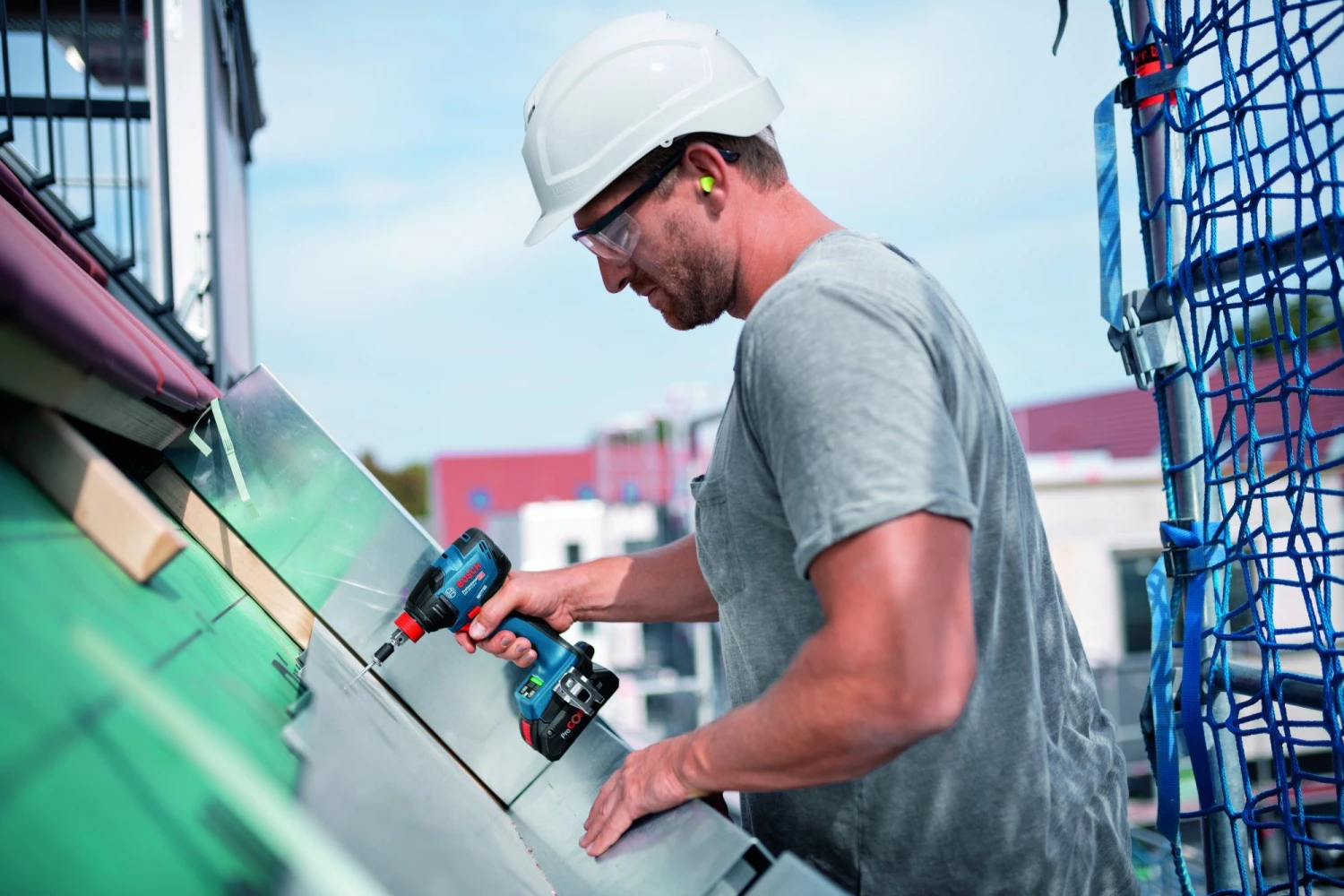 Bosch GDX 18V-210 C 18V Li-ion Accu Slagschroevendraaier/slagmoeraanzetter Set (2x4.0Ah) In L-Boxx 12 Bosch GDX 18V-210 C 18V Li-ion Accu Slagschroevendraaier/slagmoeraanzetter Set (2x4.0Ah) In L-Boxx - Afbeelding 10