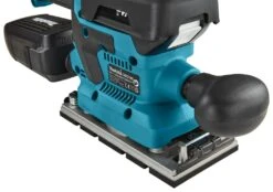 Makita DBO380RTJ 18V Li-ion Accu Vlakschuurmachine Set (2x 5,0Ah) In Mbox - 93x230mm - Koolborstelloos -Winkel Voor Huishoudelijk Gereedschap 0458909f9f93825a417df5e7e9c82658