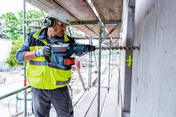 Bosch GBH 18V-45 C 18V Li-Ion Accu BiTurbo SDS-Max Combihamer Body In Koffer - 12,5 J - Koolborstelloos - 0611913000 9 Bosch GBH 18V-45 C 18V Li-Ion Accu BiTurbo SDS-Max Combihamer Body In Koffer - 12,5 J - Koolborstelloos - 0611913000 - Afbeelding 7