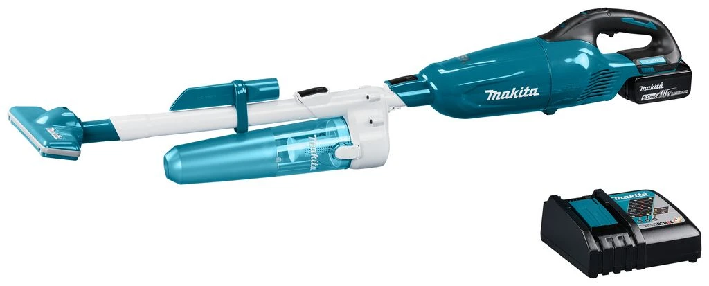 Makita DCL280FTC 18V Li-ion Accu Steelstofzuiger Set (1x 5,0 Ah) Met Cycloon Stofafscheider 3 Makita DCL280FTC 18V Li-ion Accu Steelstofzuiger Set (1x 5,0 Ah) Met Cycloon Stofafscheider