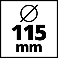 Einhell TE-AG 18 LI - SOLO 18V Li-Ion Accu Haakse Slijper Body - 115mm - 4431110 -Winkel Voor Huishoudelijk Gereedschap 1751da59b300882be4694c395e340c53