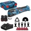 Bosch GOP 12V-28 12V Li-Ion Accu Multitool Set (2x 3.0Ah Accu) + 12 Delige Accessoireset In L-Boxx - 06018B5006 2 Bosch GOP 12V-28 12V Li-Ion Accu Multitool Set (2x 3.0Ah Accu) + 12 Delige Accessoireset In L-Boxx - 06018B5006 -Winkel Voor Huishoudelijk Gereedschap 1b33a4561a104b51d87697811a2c2961