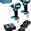 Makita DLX2236TJ1 18V Li-Ion Accu Slagschroevendraaier Set In Mbox (3x 5,0Ah Accu) -Winkel Voor Huishoudelijk Gereedschap 200ddadb657998df4a9c8482f35fac1f