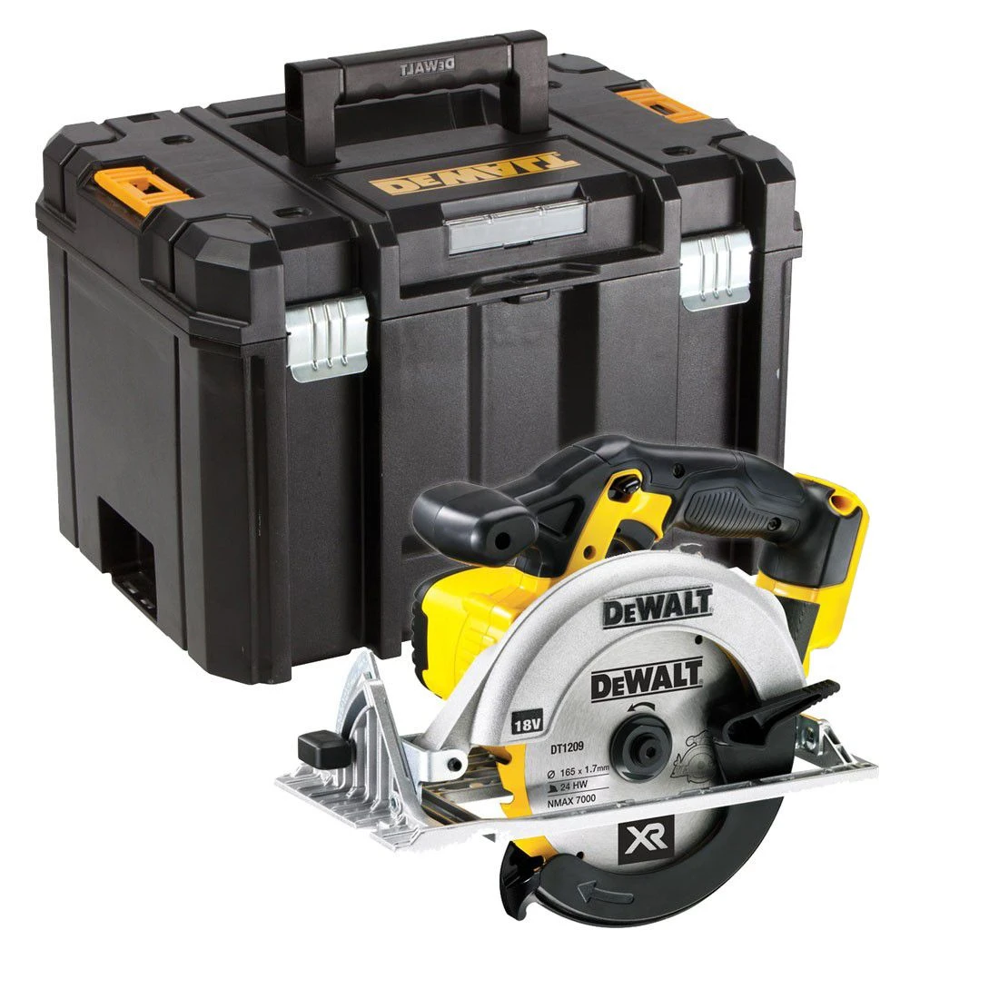 DeWalt DCS391M2 18V Li-Ion Accu Cirkelzaag Set (2x 4.0Ah Accu) In Koffer - 165mm - DCS391M2-QW 4 DeWalt DCS391M2 18V Li-Ion Accu Cirkelzaag Set (2x 4.0Ah Accu) In Koffer - 165mm - DCS391M2-QW - Afbeelding 2