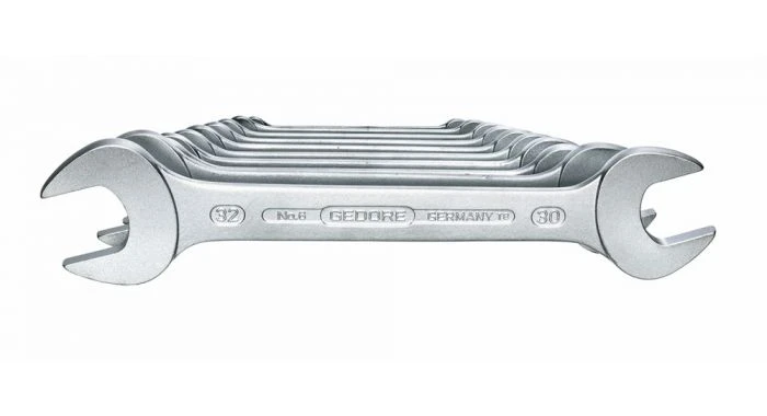 Gedore 6-100 10-delige Steeksleutelset - 6-32mm - 6077620 3 Gedore 6-100 10-delige Steeksleutelset - 6-32mm - 6077620