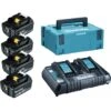 Makita 198091-4 18V Li-Ion Accu Starterset (4x 6,0Ah) + Duolader In Mbox -Winkel Voor Huishoudelijk Gereedschap 21e36744f44fd3267fa3522aa1e55516