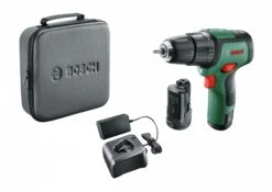 Bosch EasyImpact 12 12V Li-Ion Accu Klopboorschroefmachine Set (2x 2,0Ah) In Softbag - 30Nm - Koolborstelloos - 06039B6105