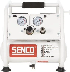 Senco AC10304 Compressor - Geluidsarm - 550W - 9 Bar - 4L - 55L/m - AFN0029 3 Senco AC10304 Compressor - Geluidsarm - 550W - 9 Bar - 4L - 55L/m - AFN0029