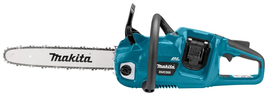 Makita DUC355PT2J 2x18V Li-Ion Accu Kettingzaag Set (2x 5,0Ah) Incl. Mbox - 35cm - Koolborstelloos 10 Makita DUC355PT2J 2x18V Li-Ion Accu Kettingzaag Set (2x 5,0Ah) Incl. Mbox - 35cm - Koolborstelloos - Afbeelding 8