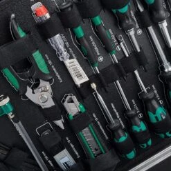 Brüder Mannesmann 29077 Gereedschapset In Trolley - 159-delig -Winkel Voor Huishoudelijk Gereedschap 2720df6b4e2e043e1df84fe6f1ed8fc7