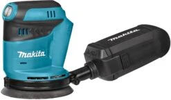 Makita DBO180RMJ 18V Li-Ion Accu Excentrische Schuurmachine Set (2x 4.0Ah Accu) In Mbox - 125mm -Winkel Voor Huishoudelijk Gereedschap 2939f3e1b330282828f91afdccb06463 1