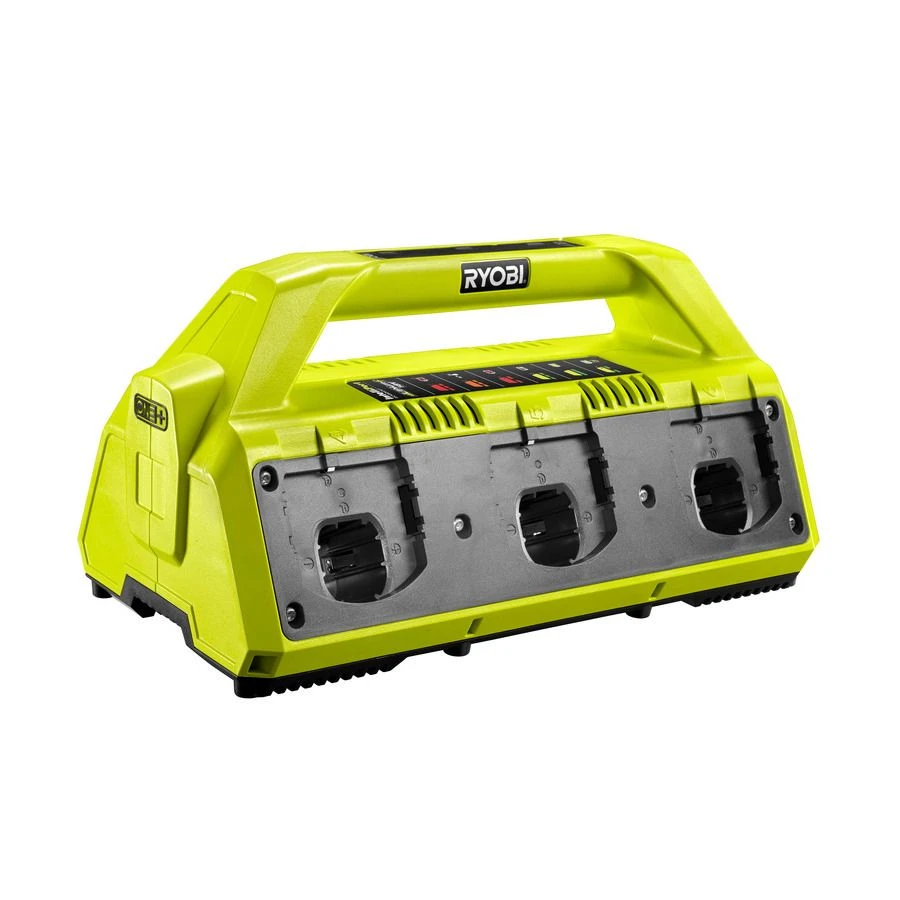 Ryobi RC18627 One+ 18V Laadstation Voor 6 Accu's 3 Ryobi RC18627 One+ 18V Laadstation Voor 6 Accu's
