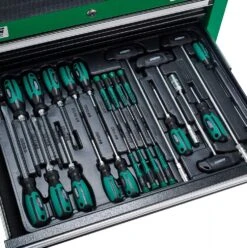 Brüder Mannesmann 28270 321-delige Gereedschapwagen - Gevuld 12 Brüder Mannesmann 28270 321-delige Gereedschapwagen - Gevuld -Winkel Voor Huishoudelijk Gereedschap 30927e734630597c418b9dcfd40058ff