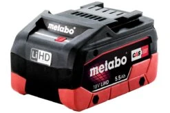 Metabo WPB 18 LT BL 11-125 Quick 18V Li-ion Accu Haakse Slijper Set (2x LiHD 5.5Ah) In MetaBox -Winkel Voor Huishoudelijk Gereedschap 330cc2d1baa5f2444febfc216ab25cfe