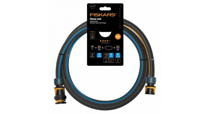 Fiskars 1057621 CF Slangenset 1, 8 M Q4 13 Mm 3 Fiskars 1057621 CF Slangenset 1, 8 M Q4 13 Mm