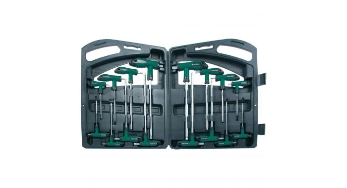 Brüder Mannesmann 18190 16-delige T-greep Schroevendraaierset - Torx / Inbus 3 Brüder Mannesmann 18190 16-delige T-greep Schroevendraaierset - Torx / Inbus