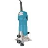 Makita 3707F Kantenfrees - 440W - 6mm -Winkel Voor Huishoudelijk Gereedschap 380b707fbb0aef6f2c01e47994538021