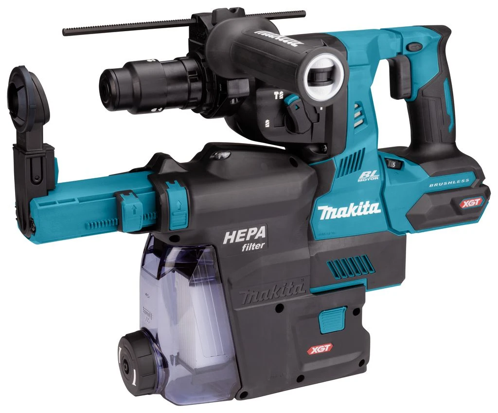 Makita HR004GZ02 XGT 40V Max Li-Ion Accu SDS-Plus Combihamer Body Incl. Stofafzuigsysteem - 2,9J - Koolborstelloos 4 Makita HR004GZ02 XGT 40V Max Li-Ion Accu SDS-Plus Combihamer Body Incl. Stofafzuigsysteem - 2,9J - Koolborstelloos - Afbeelding 2