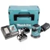 Makita DBO180RTJ 18V Li-Ion Accu Excentrische Schuurmachine Set (2x 5.0Ah Accu) In Mbox - 125mm -Winkel Voor Huishoudelijk Gereedschap 39313d7485416c64c31ebfed46c51bc3