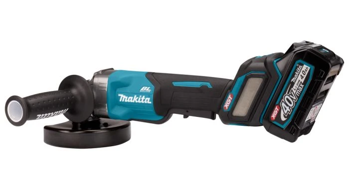 Makita GA032GM201 XGT 40V Max Li-ion Accu Haakse Slijper Set (2x 4,0Ah) In Mbox - 125mm - Koolborstelloos 3 Makita GA032GM201 XGT 40V Max Li-ion Accu Haakse Slijper Set (2x 4,0Ah) In Mbox - 125mm - Koolborstelloos