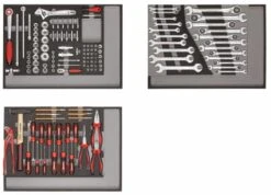 Gedore RED R21560004 130-delige Gereedschapswagen 6 Laden -Winkel Voor Huishoudelijk Gereedschap 3f359a2cee79c250b6627eb6a237aace 1