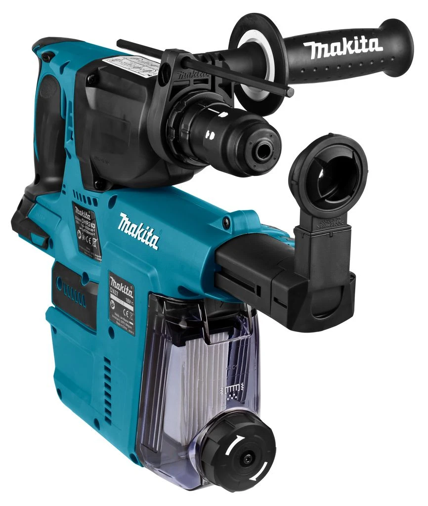 Makita DHR243ZJW 18V Li-Ion Accu SDS-Plus Combihamer Body In Mbox - 2J 7 Makita DHR243ZJW 18V Li-Ion Accu SDS-Plus Combihamer Body In Mbox - 2J - Afbeelding 5