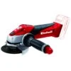 Einhell TE-AG 18 LI - SOLO 18V Li-Ion Accu Haakse Slijper Body - 115mm - 4431110 -Winkel Voor Huishoudelijk Gereedschap 43b385a3027e7afb3072ec6603891a3e