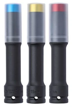 Sonic 300312 Power-krachtdopset 1/2'' 6-kant Extra Lang - 3 Delig