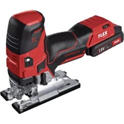 Flex JS 18.0-EC/5.0 Set Li-Ion Accu Decoupeerzaag Set (2x 5.0Ah) In L-Boxx - 18V -Winkel Voor Huishoudelijk Gereedschap 478c22ac90c2032d9b1c6d4aecc569ab