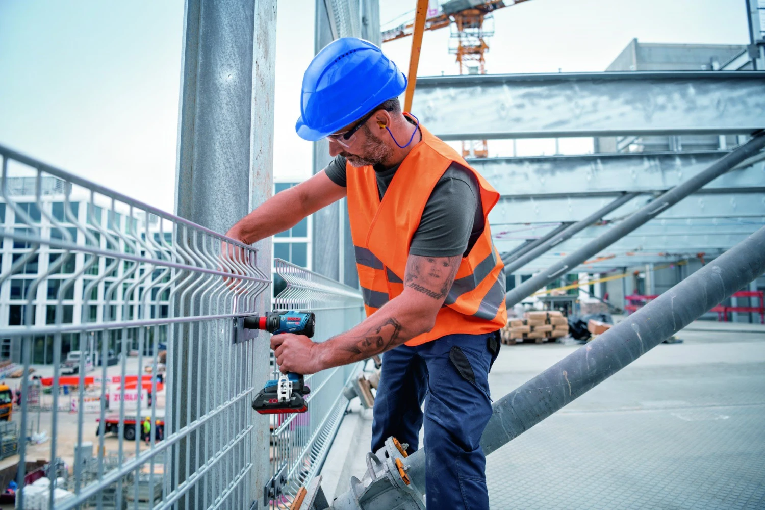 Bosch GDX 18V-210 C 18V Li-ion Accu Slagschroevendraaier/slagmoeraanzetter Set (2x4.0Ah) In L-Boxx 10 Bosch GDX 18V-210 C 18V Li-ion Accu Slagschroevendraaier/slagmoeraanzetter Set (2x4.0Ah) In L-Boxx - Afbeelding 8