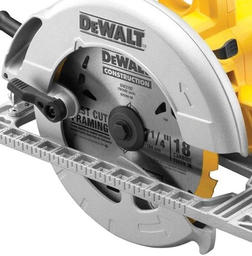 DeWalt DWE576K Cirkelzaag In Koffer - 1600W - 190mm - DWE576K-QS 4 DeWalt DWE576K Cirkelzaag In Koffer - 1600W - 190mm - DWE576K-QS - Afbeelding 2