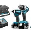Makita DLX3090TX 18V Li-Ion Accu Boor-/schroefmachine (DDF484) & Slagschroevendraaier (DTD153) Combiset (2x 5.0Ah Accu) In Tas -Winkel Voor Huishoudelijk Gereedschap 4fed624ca580b895c462b2f30777273c