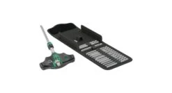 Wera 05057473001 17-delige Kraftform Kompakt 400 RA Set Imperial 1 Bitschroevendraaierset - 1/4"