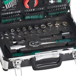 Brüder Mannesmann 29067 Gereedschapset In Aluminium Koffer - 90-delig -Winkel Voor Huishoudelijk Gereedschap 50baf2f7690802e972ff5bc52e574fff