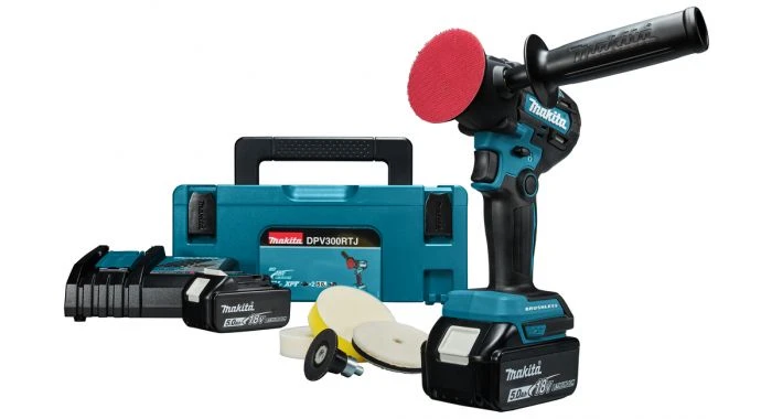 Makita DPV300RTJ LXT 18V Li-Ion Accu Schuur-/poetsmachine Set (2x 2,0 Ah Accu) In Mbox - 46 Mm 3 Makita DPV300RTJ LXT 18V Li-Ion Accu Schuur-/poetsmachine Set (2x 2,0 Ah Accu) In Mbox - 46 Mm