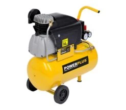 Powerplus POWX1735 Compressor - 1500W - 24L - Olie -Winkel Voor Huishoudelijk Gereedschap 5871401b28502002716999a3d9210147