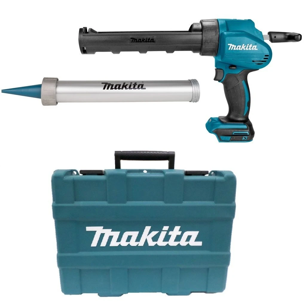 Makita DCG180RMEX 18V Li-Ion Accu Lijm- En Kitspuit Set (2x 4.0Ah Accu) Incl. Kokerhouder- En Worsthouder In Koffer 4 Makita DCG180RMEX 18V Li-Ion Accu Lijm- En Kitspuit Set (2x 4.0Ah Accu) Incl. Kokerhouder- En Worsthouder In Koffer - Afbeelding 2