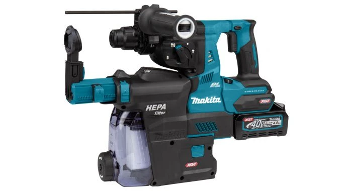 Makita HR003GM202 XGT 40V Max Li-ion Accu Combihamer Set (2x 4,0Ah), Stofafzuiging In Mbox - Koolborstelloos 3 Makita HR003GM202 XGT 40V Max Li-ion Accu Combihamer Set (2x 4,0Ah), Stofafzuiging In Mbox - Koolborstelloos