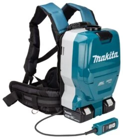 Makita DVC261TX11 2x18V Li-Ion Accu Rugstofzuiger Set (2x 5,0Ah) Incl. Accessoires - 120m³/uur - Koolborstelloos -Winkel Voor Huishoudelijk Gereedschap 5a416b125008495bac935ab7101f5ba8