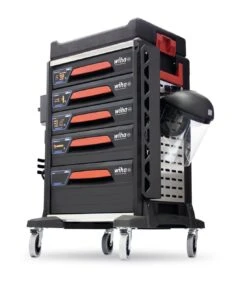 Wiha 9300-23401 Werkplaatstrolleyset EMobility Competence Max - 104-delig -Winkel Voor Huishoudelijk Gereedschap 5c4bfdc729fb8710d01c0dae4cb29bdb