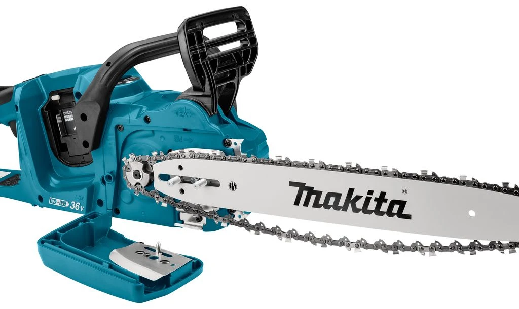 Makita DUC355PT2J 2x18V Li-Ion Accu Kettingzaag Set (2x 5,0Ah) Incl. Mbox - 35cm - Koolborstelloos 21 Makita DUC355PT2J 2x18V Li-Ion Accu Kettingzaag Set (2x 5,0Ah) Incl. Mbox - 35cm - Koolborstelloos - Afbeelding 19