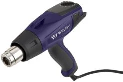 Weldy HG 530-S Heteluchtpistool Incl. 3 Mondstukken - 2000W -Winkel Voor Huishoudelijk Gereedschap 5d028281430bca5487f491c382365da7