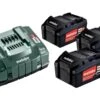 Metabo 685048000 18V Li-Ion Accu Starterset (3x 5.2Ah) + Lader -Winkel Voor Huishoudelijk Gereedschap 5e646726bb3264103b3cdc666eb5be59