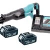 Makita DJR186RTE 18V Li-Ion Accu Reciprozaag Set (2x 5.0Ah Accu) In Koffer - Snelwissel - Variabel 1 Makita DJR186RTE 18V Li-Ion Accu Reciprozaag Set (2x 5.0Ah Accu) In Koffer - Snelwissel - Variabel -Winkel Voor Huishoudelijk Gereedschap 5f86c23073262b4b765a0f06d40c411d