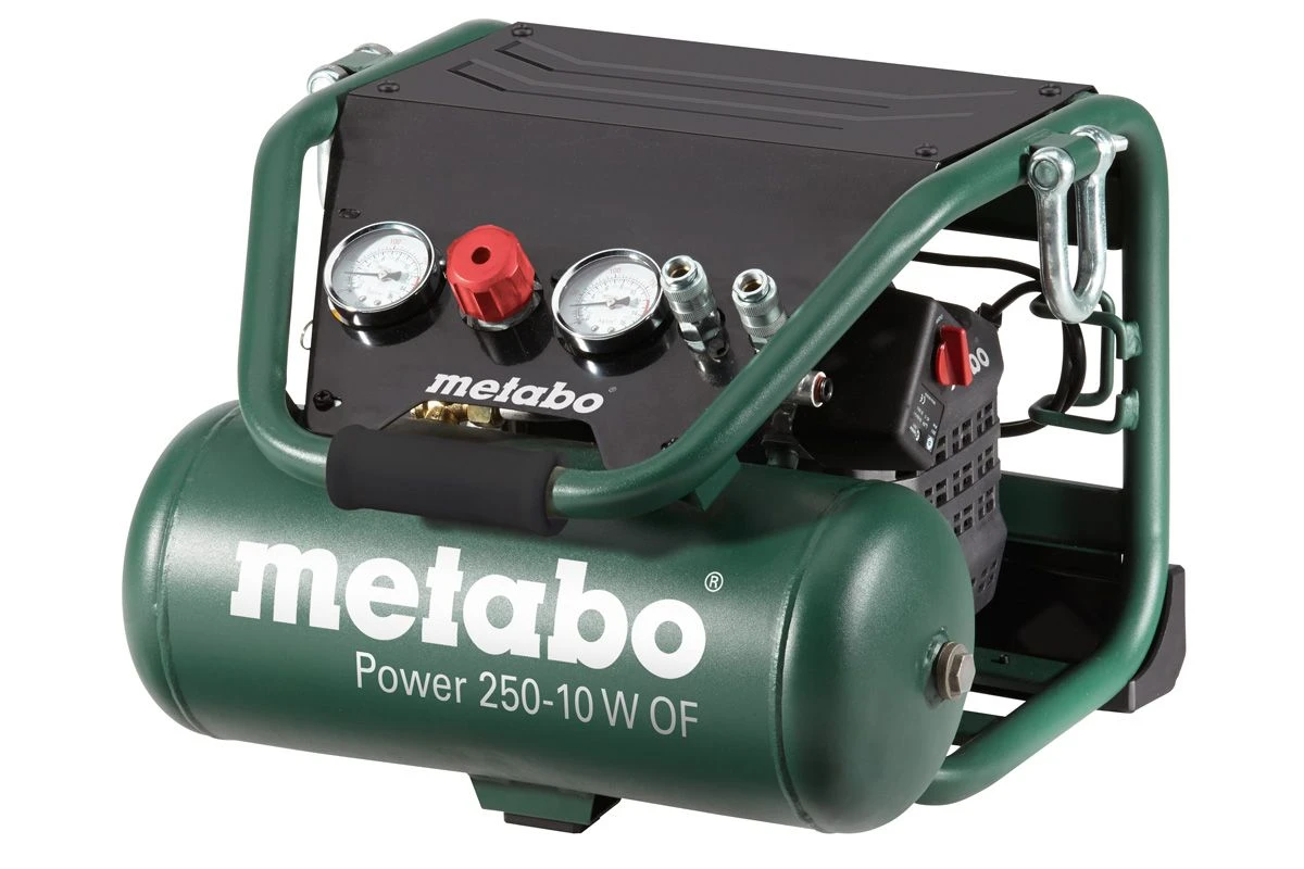 Metabo Power 250-10 W OF Compressor - 1500W - 10 Bar - 10L - 100 L/min - 601544000 3 Metabo Power 250-10 W OF Compressor - 1500W - 10 Bar - 10L - 100 L/min - 601544000