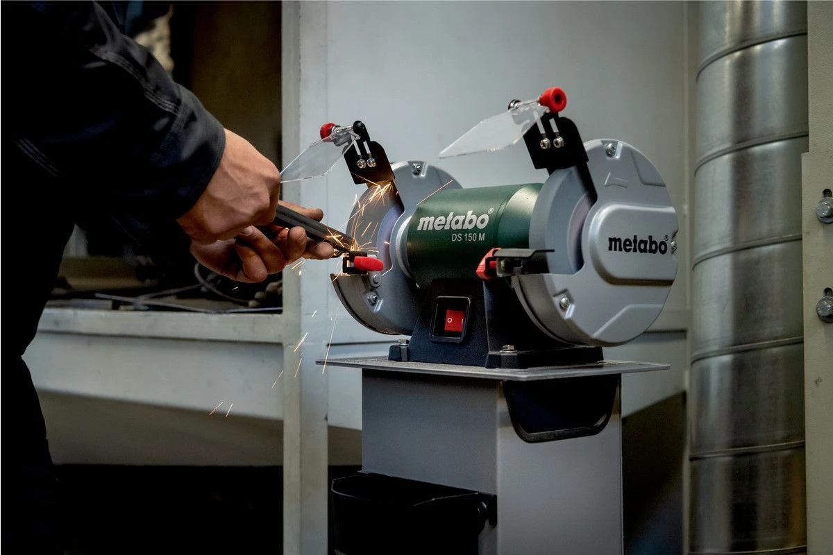 Metabo DS 125 M Dubbele Slijpmachine - 200W - 125 X 20 X 20mm 4 Metabo DS 125 M Dubbele Slijpmachine - 200W - 125 X 20 X 20mm - Afbeelding 2