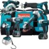 Makita DLX6011 18V Li-Ion Accu 6-delige Combiset (3x 3.0Ah Accu) In Tas -Winkel Voor Huishoudelijk Gereedschap 6459b32747be045b1fbfe30d67cc1d17