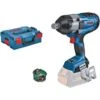 Bosch GDS 18V-1050 HC 18V Li-Ion Accu BiTurbo Slagmoeraanzetter Body Incl. Bluetooth Module In L-Boxx - 1050Nm - Koolborstelloos