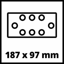 Einhell TC-OS 18/187 Li Solo 18V Li-Ion Accu Vlakschuurmachine Body - 187 X 90 Mm -Winkel Voor Huishoudelijk Gereedschap 6c4e81e521c240e93f0e35fb33bad83e
